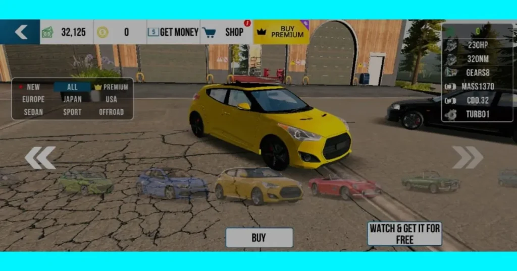Car Parking Multiplayer All Cars List 2025 | Which Is the Fastest? 5 Car Parking Multiplayer Car 4