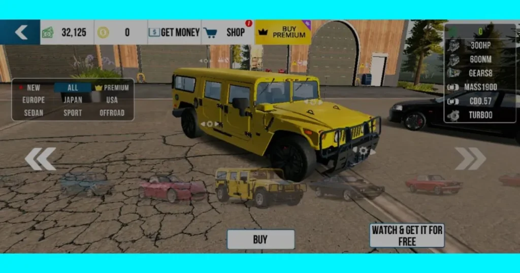 Car Parking Multiplayer All Cars List 2025 | Which Is the Fastest? 8 Car Parking Multiplayer Car 6